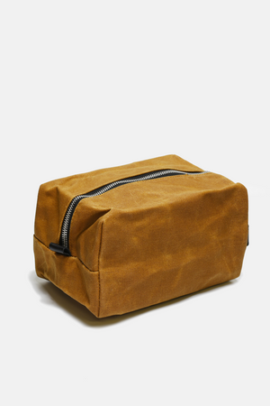 Waxed Cotton Dopp Kit