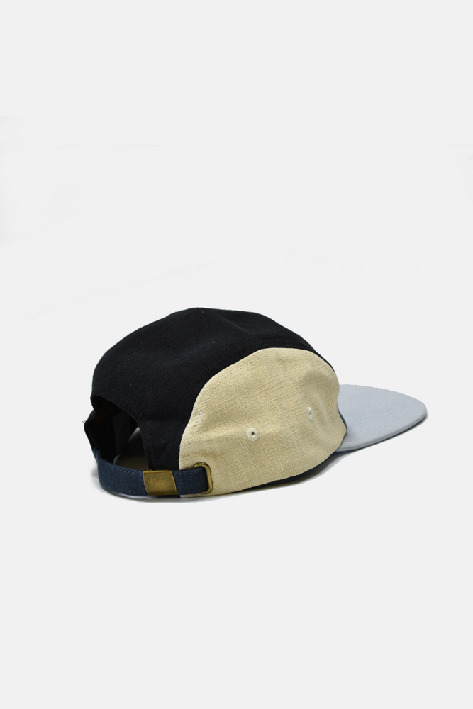 Linen Colorblock Hat
