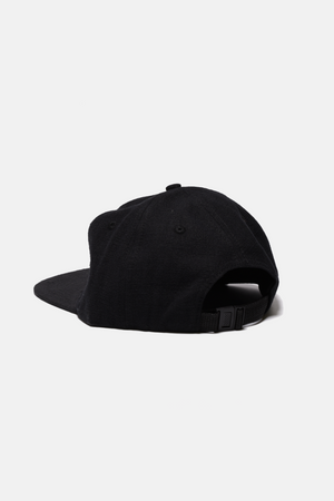 Black Linen New York Hat