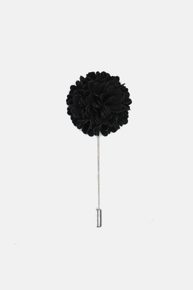 Assorted Satin Flower Lapel Pins