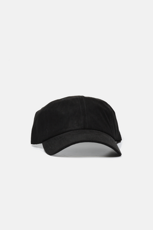 Black Suede Hat