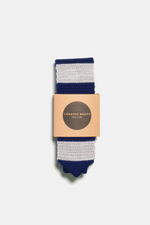 Blue/Grey Knitted Tie