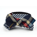 Reversible Plaid/Gingham Bow Tie
