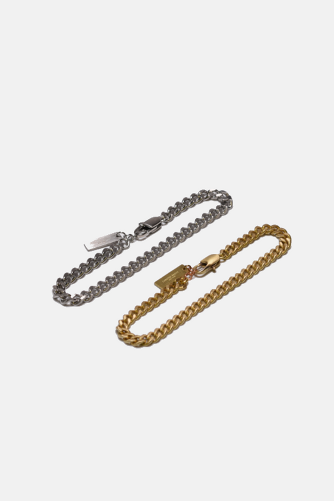 5mm Thin Brass Chain Bracelet
