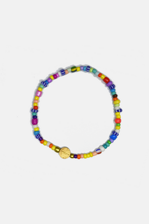 Assorted Ceramic Stretch Beaded Bracelet