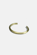 Diamond Flat Top Brass Cuff