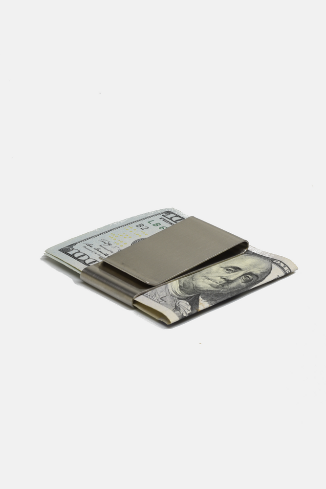 Double Sided Steel Money Clip