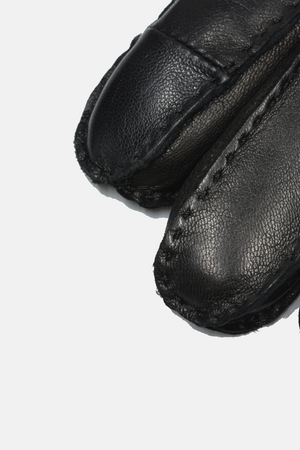 Lambskin Leather Shearling Lined Glove