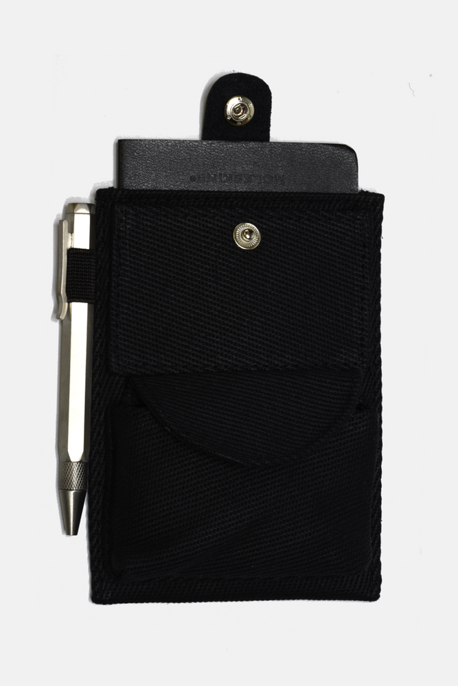 Moleskine / Field Notes Canvas Sleeve with Pockets