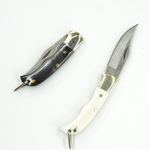 Ox-horn Inlay Folding Knife