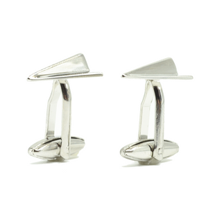 Paper Plane Cufflinks