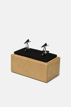 Paper Plane Cufflinks