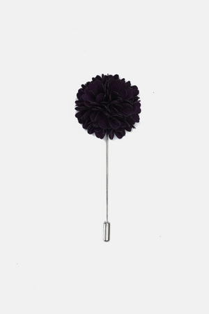 Assorted Satin Flower Lapel Pins