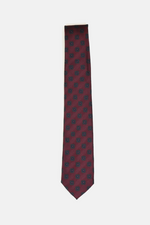 Burgundy Foulard Tie