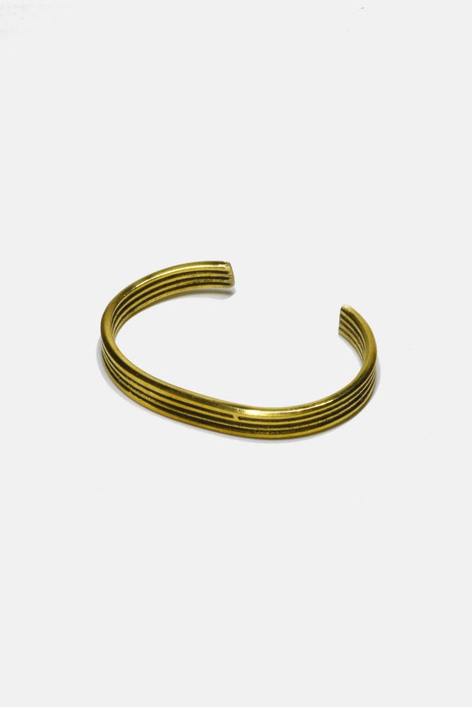 Stacked Brass Bracelet