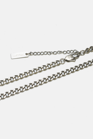 Flat Curb Chain Necklace