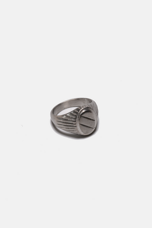 Oval Striped Ring