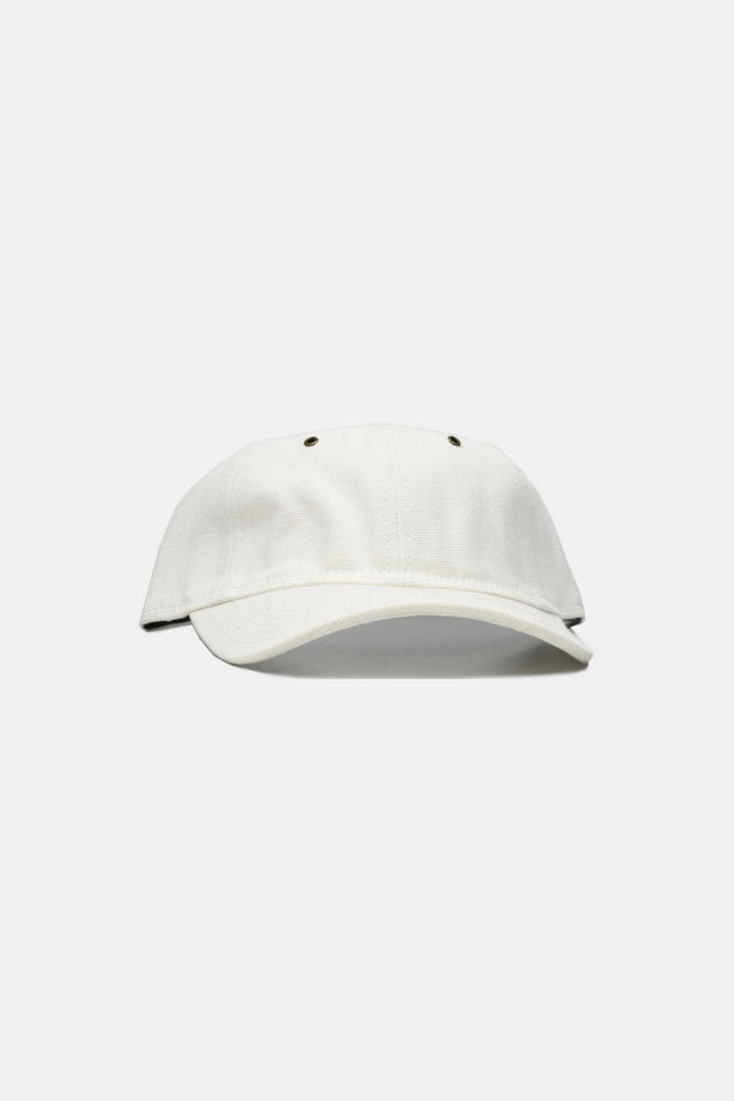 White Canvas Hat