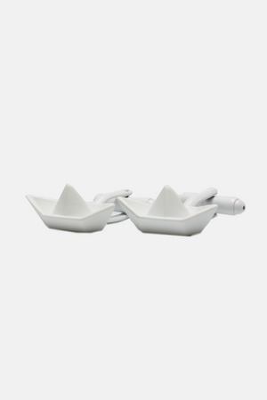 Origami Boat Cufflinks