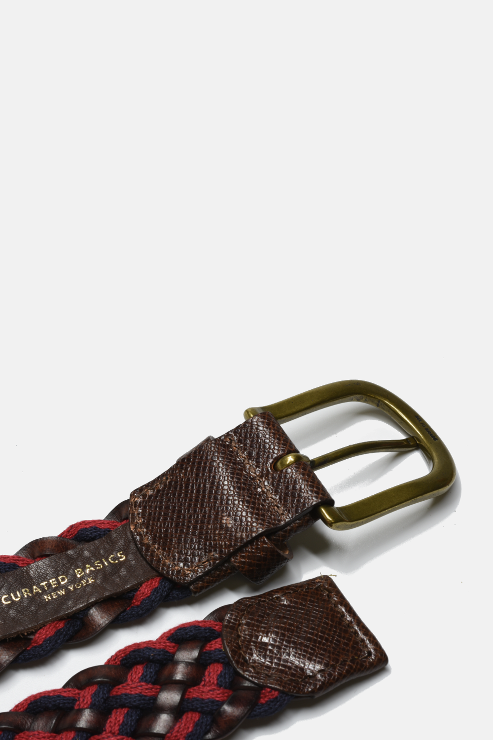woven brown belt
