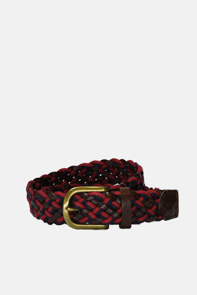 Brown Woven Belt