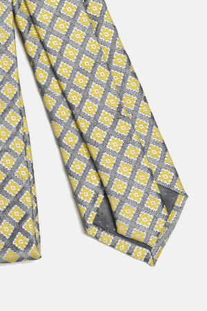 Yellow Foulard Tie
