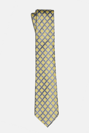 Yellow Foulard Tie