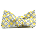 Yellow Foulard Bow Tie