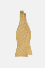 Yellow Polka Dot Bow Tie